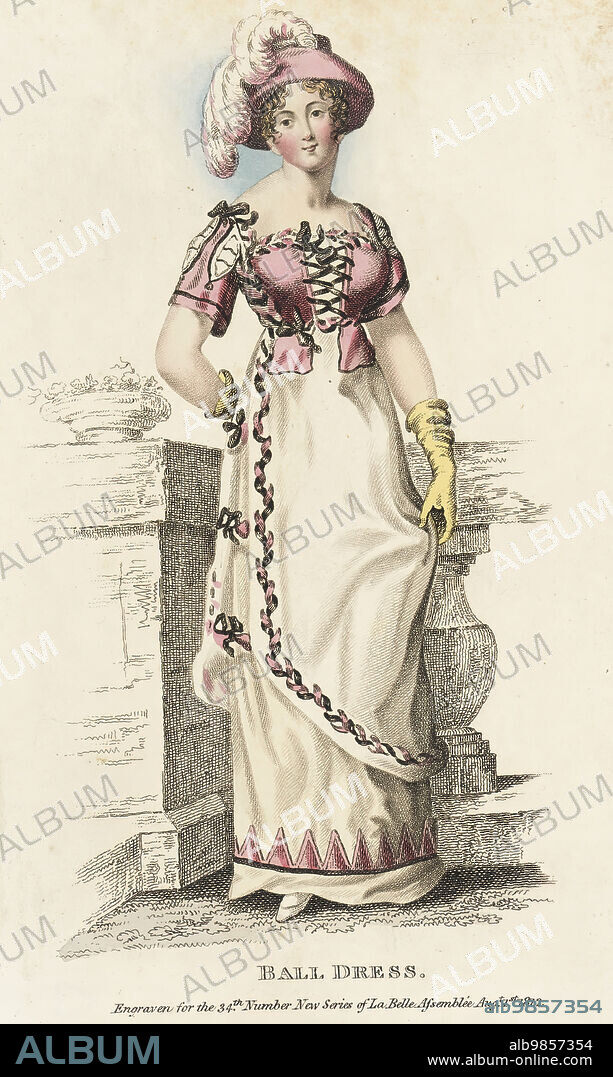 Fashion Plate (Ball Dress), 1812.