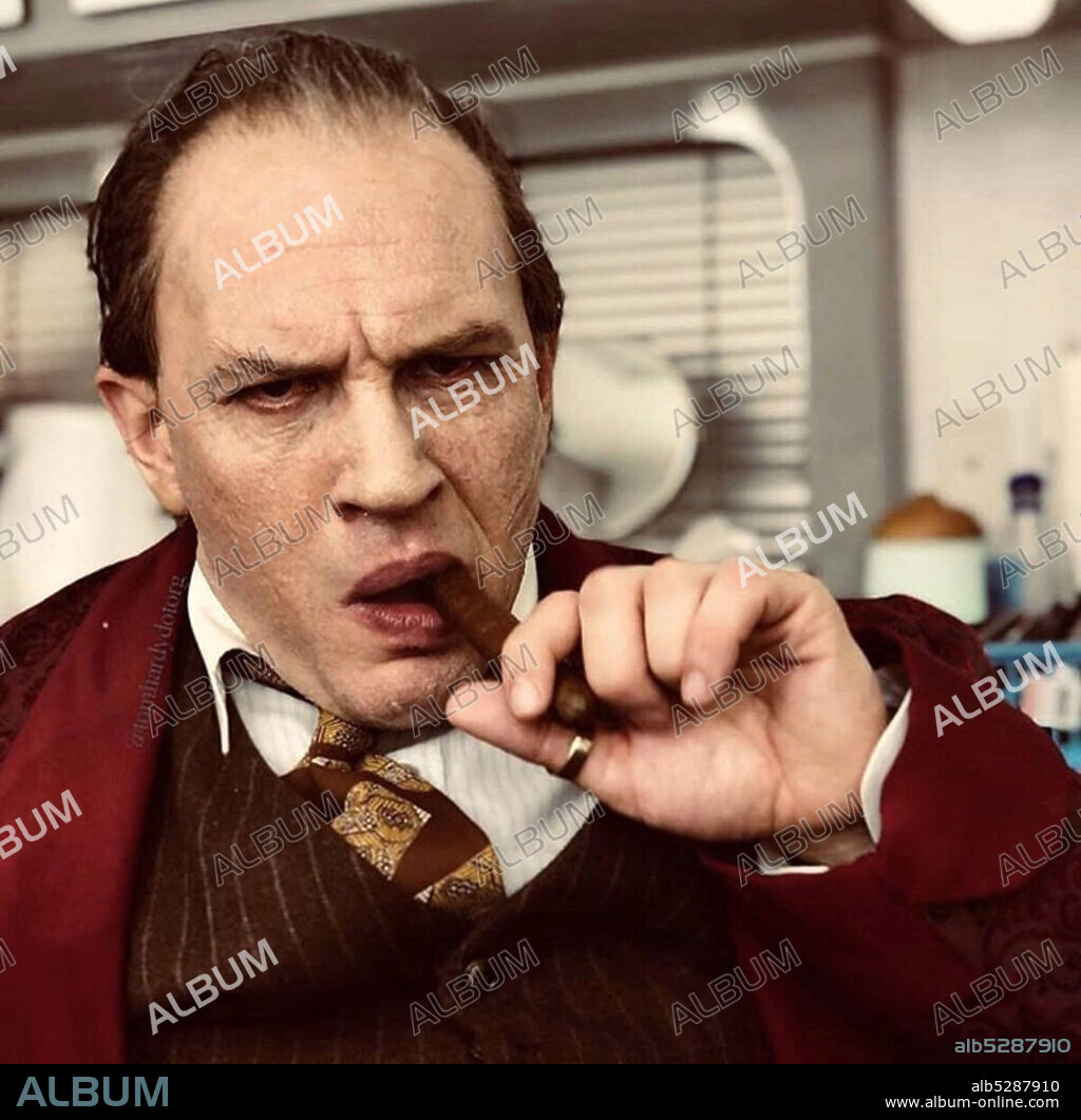 TOM HARDY en CAPONE, 2020, dirigida por JOSH TRANK. Copyright BRON STUDIOS.