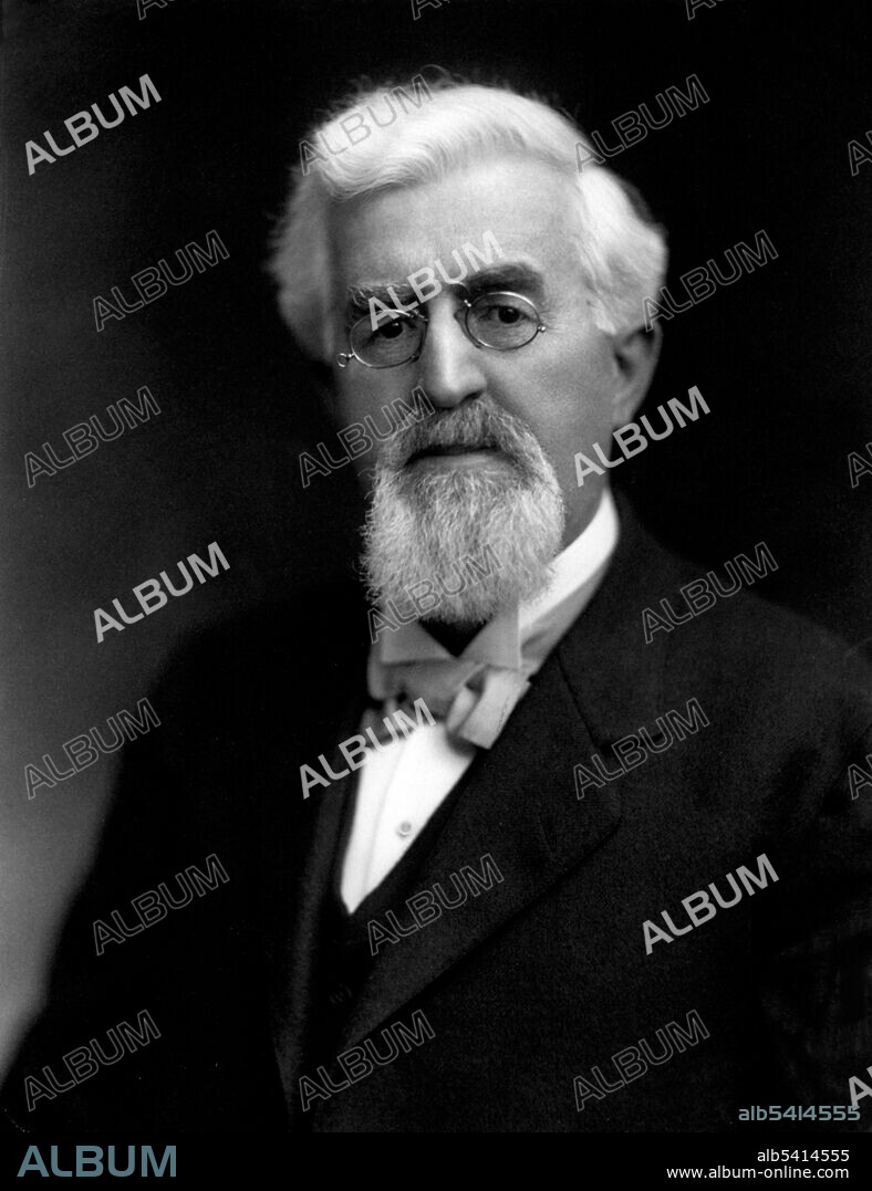 Henry Heide (1846-1931) was a German-American candy manufacturer. He ran a retail grocery store in Pittsburgh before moving to NYC where he began manufacturing candy and formed a partnership with Charles Wirtz. In 1875, they obtained a patent for a new and improved preserve composition for macaroons and, in the 1890s, Heide obtained two patents for an apparatus used to heat and cool liquid sugar. In 1920 they began production of Jujyfruits and they were popular in movie houses along with their other candies, Jujubes, Red Hot Dollars, Gummi Bears and Chocolate Babies. Williams Haynes Portrait Collection, circa 1900 (cropped and cleaned).
