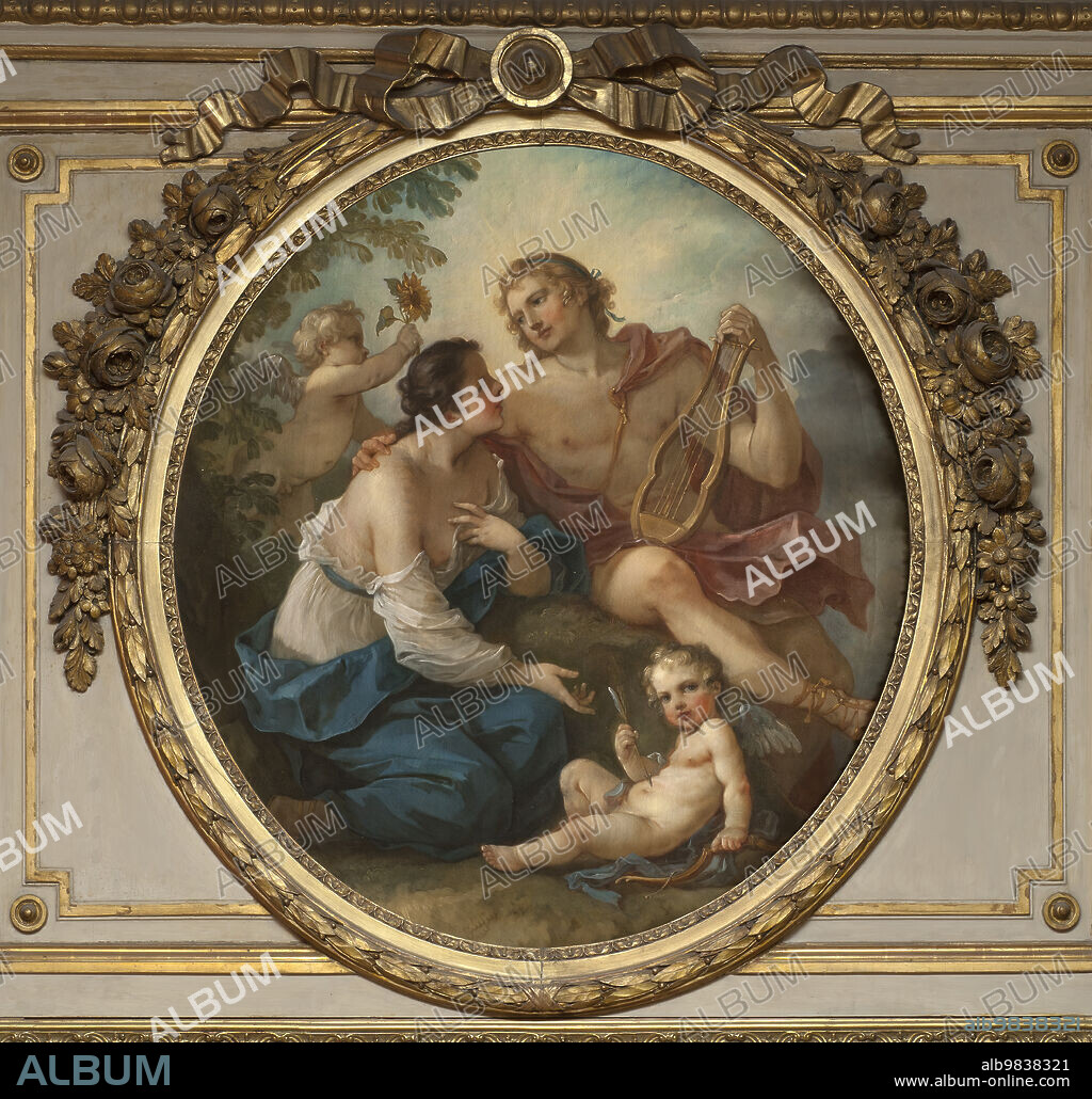 CHARLES-JOSEPH NATOIRE. Apollo and Clytia, 1745.