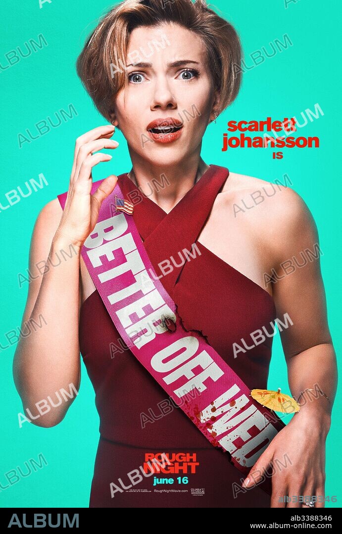 SCARLETT JOHANSSON in ROUGH NIGHT, 2017, directed by LUCIA ANIELLO. Copyright SONY PICTURES ENTERTAINMENT.