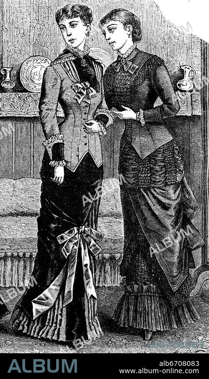 Frauenmode 1881, Women fashion 1881 - Album alb6708083