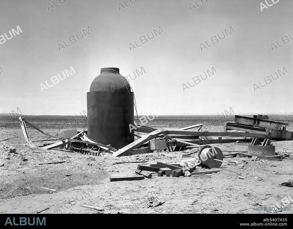 The Jumbo device was designed by the X2-A section to act as a failsafe device for the Trinity test explosion. The bomb would be placed into the heart of Jumbo, and if the bomb's detonation was unsuccessful, the outer walls of Jumbo would not be breached, making it possible to recover the bomb's plutonium. Jumbo was a steel cylinder 10 feet in diameter and 25 feet long with walls 14 inches thick, and weighed 214 short tons. By the time of the actual Trinity test, Manhattan Project officials were confident enough in the plutonium bomb and secure enough in the stream of plutonium coming from Hanford and the use of Jumbo would interfere with the gathering of data on the explosion, the primary objective of the test. Jumbo was deemed unnecessary. Instead, it was hoisted up a steel tower 800 yards from the explosion, where it could be used for a subsequent test. In the end, Jumbo survived the explosion, although its tower did not.