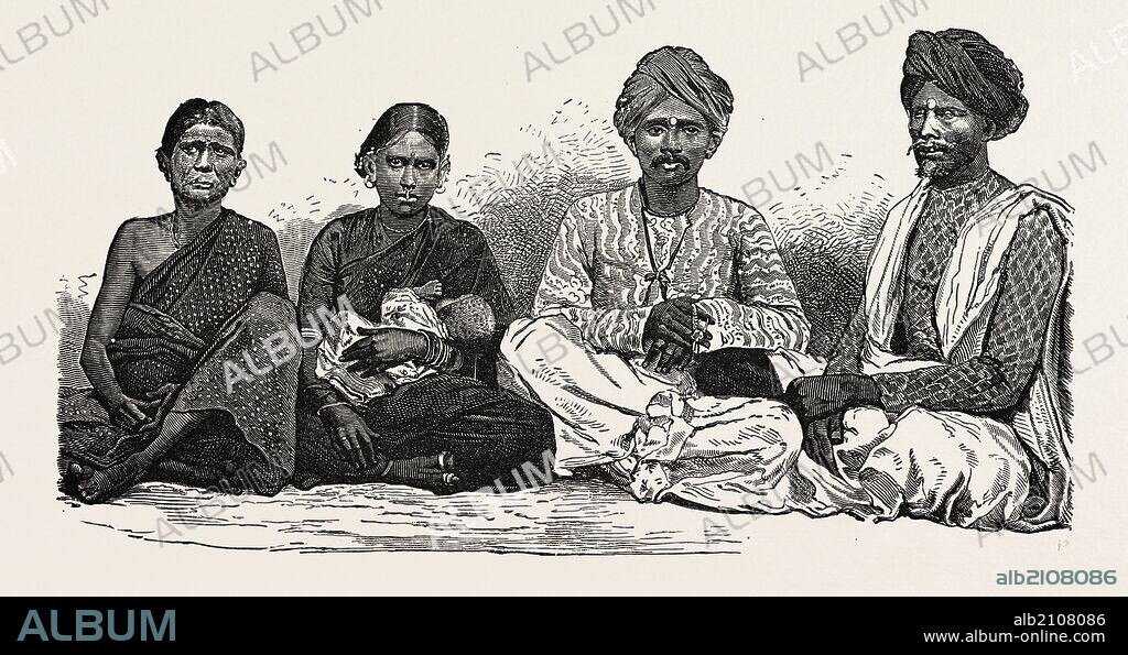 NATIVES OF THE DECCAN, a large plateau in India, making up most of the southern part of the country.