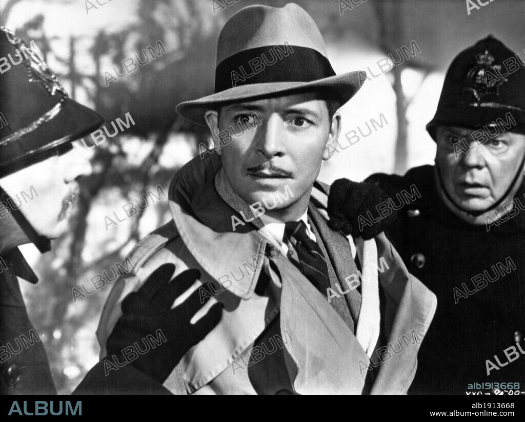 RONALD COLMAN en EL AVENTURERO AUDAZ, 1934 (BULLDOG DRUMMOND STRIKES BACK). Copyright 20TH CENTURY FOX/UNITED ARTISTS.