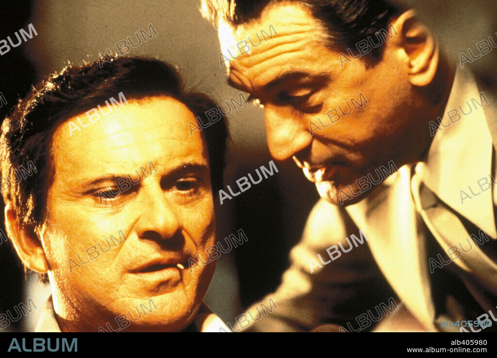 JOE PESCI et ROBERT DE NIRO dans CASINO, 1995, réalisé par MARTIN SCORSESE. Copyright UNIVERSAL PICTURES.