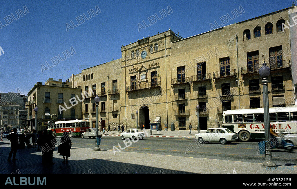 FACHADA DEL AYUNTAMIENTO - FOTO AÑOS 60.