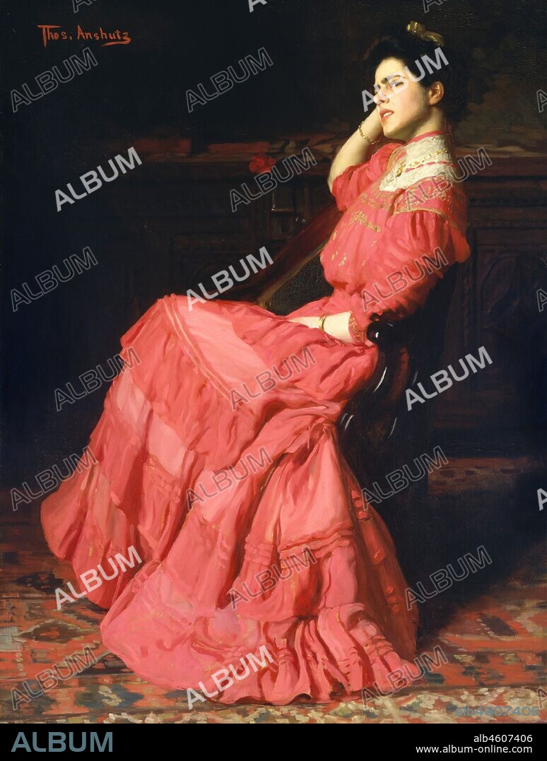 THOMAS POLLOCK ANSHUTZ. A Rose, 1907.