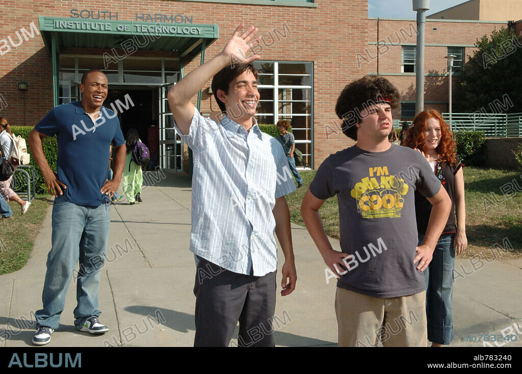 COLUMBUS SHORT, JONAH HILL and JUSTIN LONG in ACCEPTED, 2006, directed by STEVE PINK. Copyright UNIVERSAL PICTURES.