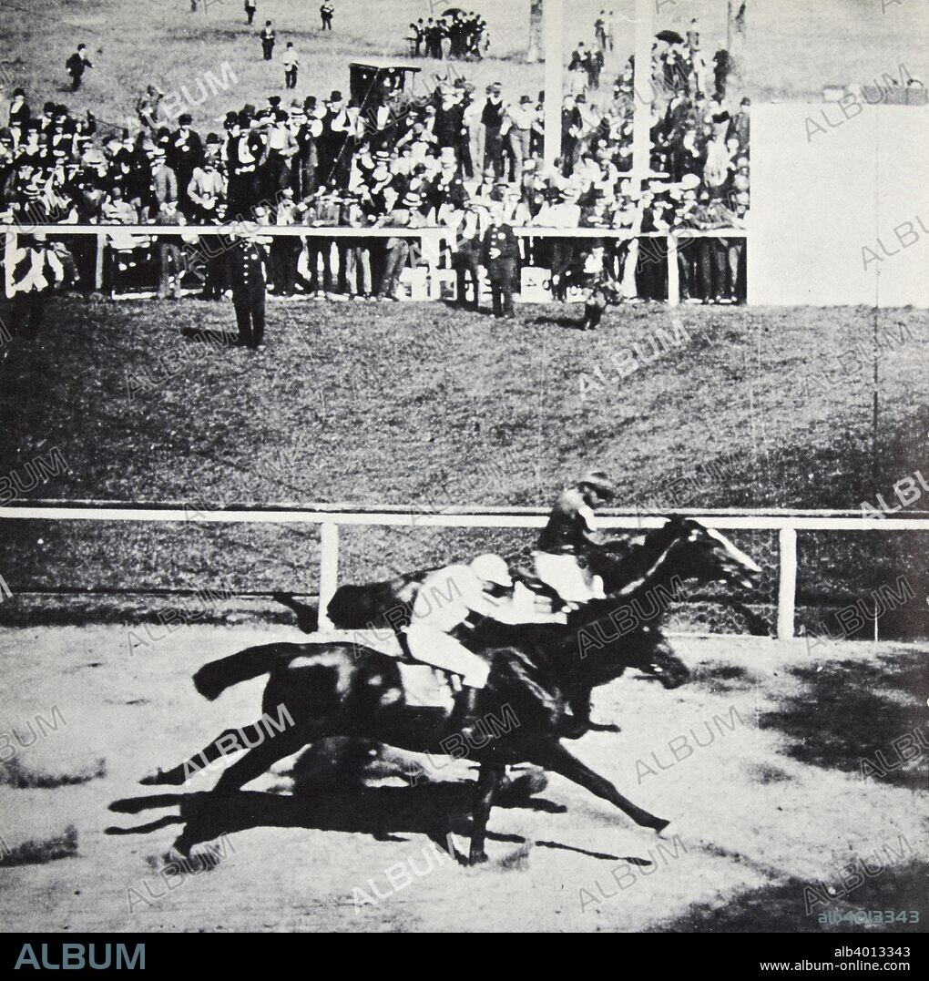 Salvator beats Tenny by a 'throat latch', Sheepshead Bay Race Track, New York, USA, 25 June 1890. Built by the Coney Island Jockey Club, Sheepshead Bay Race Track was completed in 1880. Like all racecourses in New York, it closed after Governor Charles Evans Hughes banned all racetrack betting in the state in 1910.