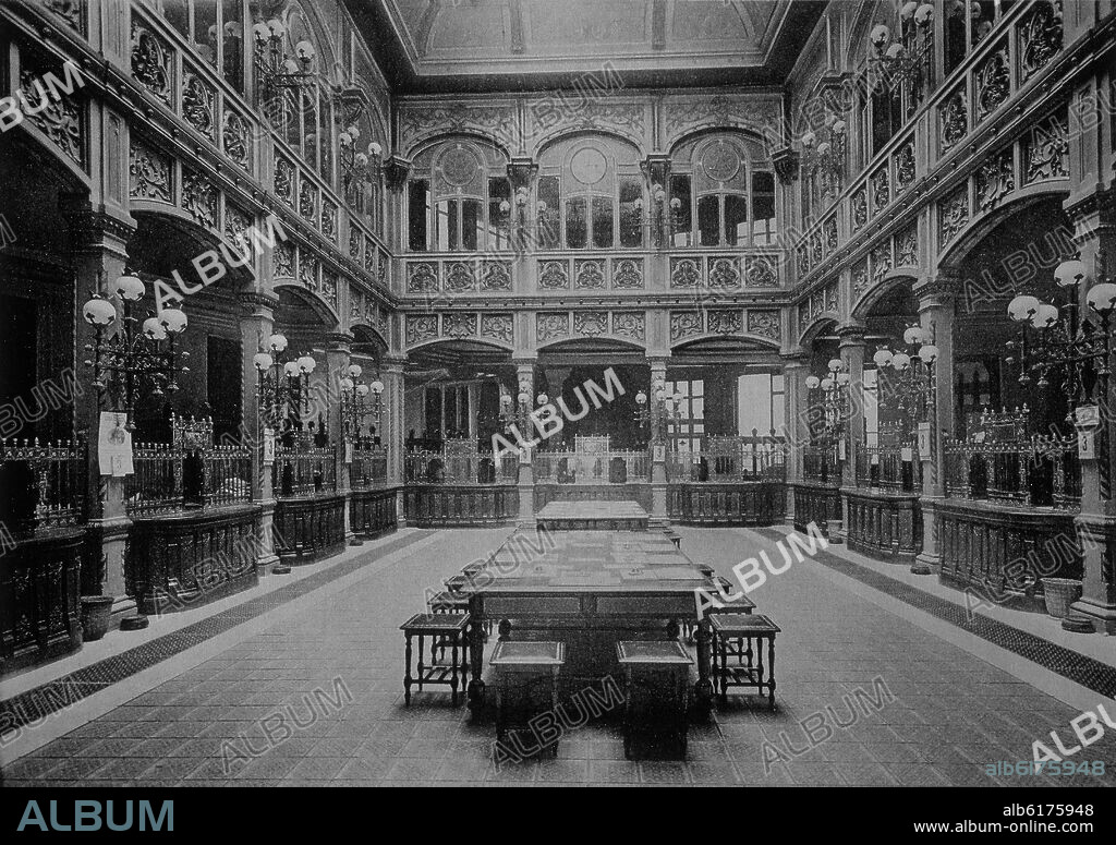 CASA CENTRAL DE MADRID - PATIO DE OPERACIONES.