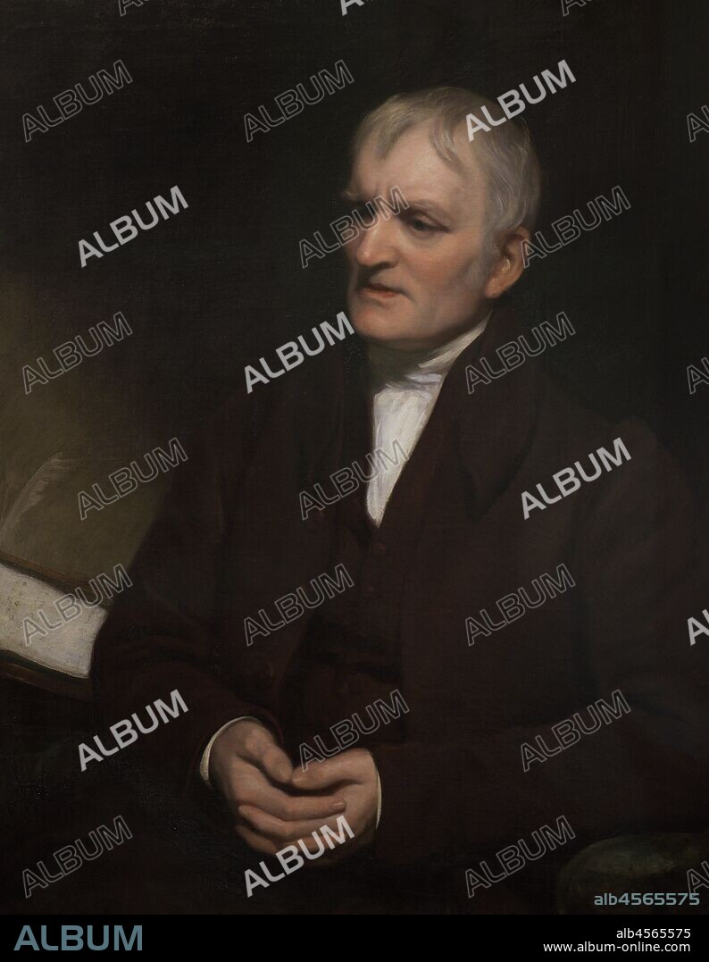 John Dalton (1766-1844). English chemist, physicist and meteorologist. Best known for introducing the modern atomic theory into chemistry. Portrait by Thomas Phillips (1770-1845). Oil on canvas (91,4 x 71,4 cm), signed and dated 1835. National Portrait Gallery. London, England, United Kingdom.