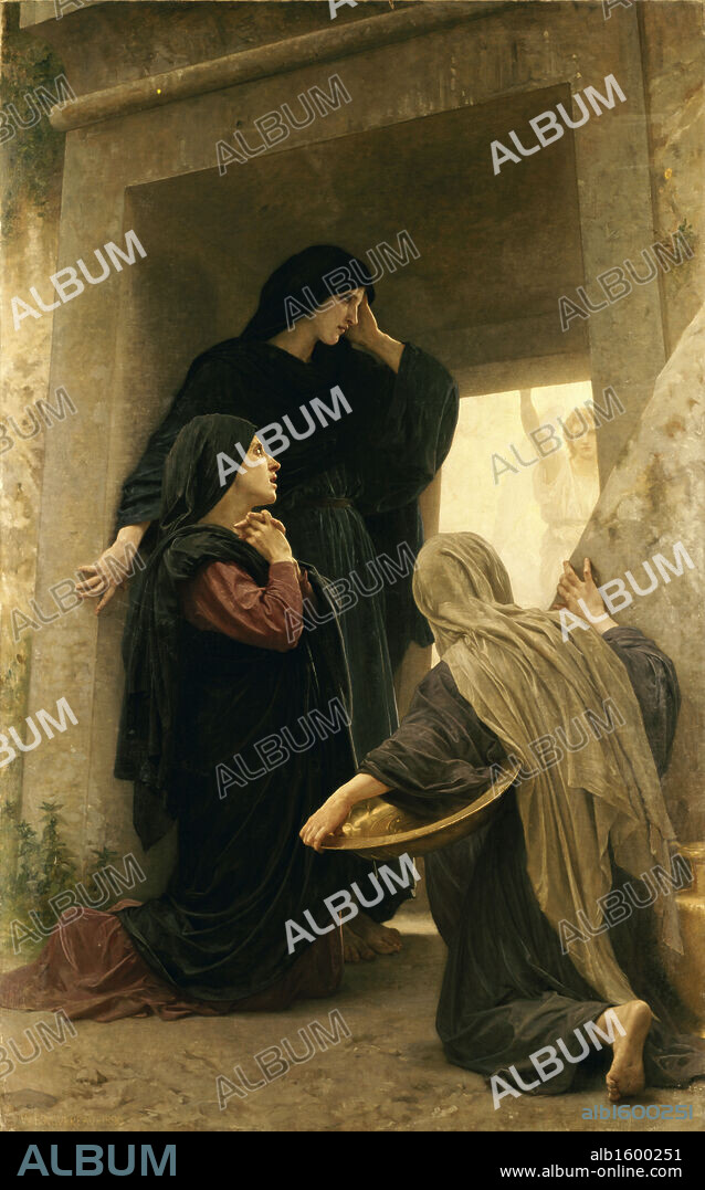 The Three Marys at the Tomb  William-Adolphe Bouguereau (1825-1905 French)  Oil on canvas  Koninklijk Museum voor Schone Kunsten, Antwerp, Belgium.