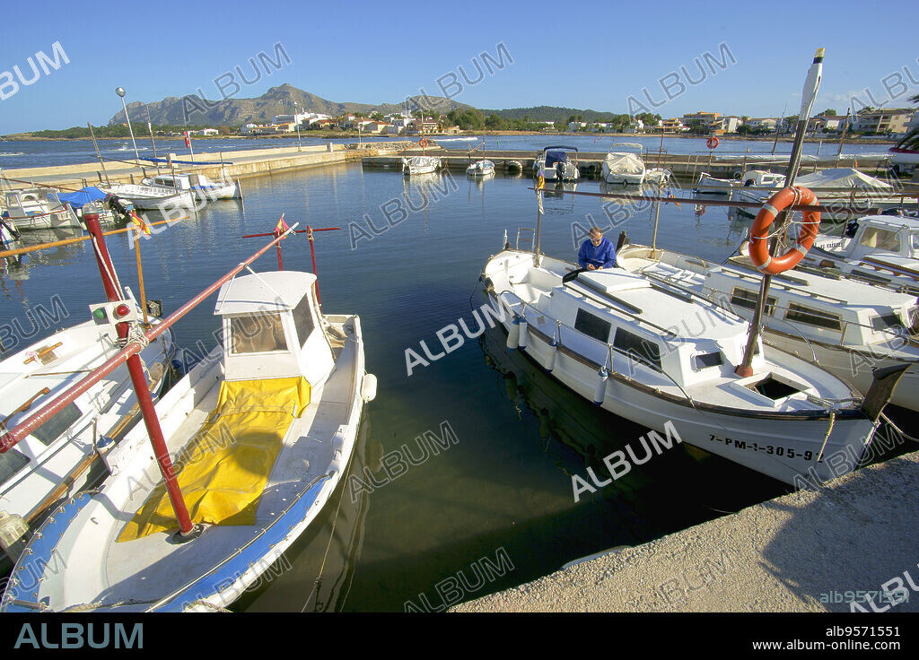 Es Barcarès. Alcudia. Bahia de Pollença. Nord.Mallorca.Baleares.España.