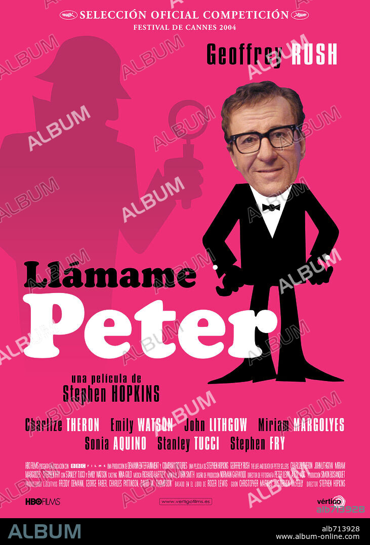Poster of THE LIFE AND DEATH OF PETER SELLERS, 2004, directed by STEPHEN HOPKINS. Copyright HBO.