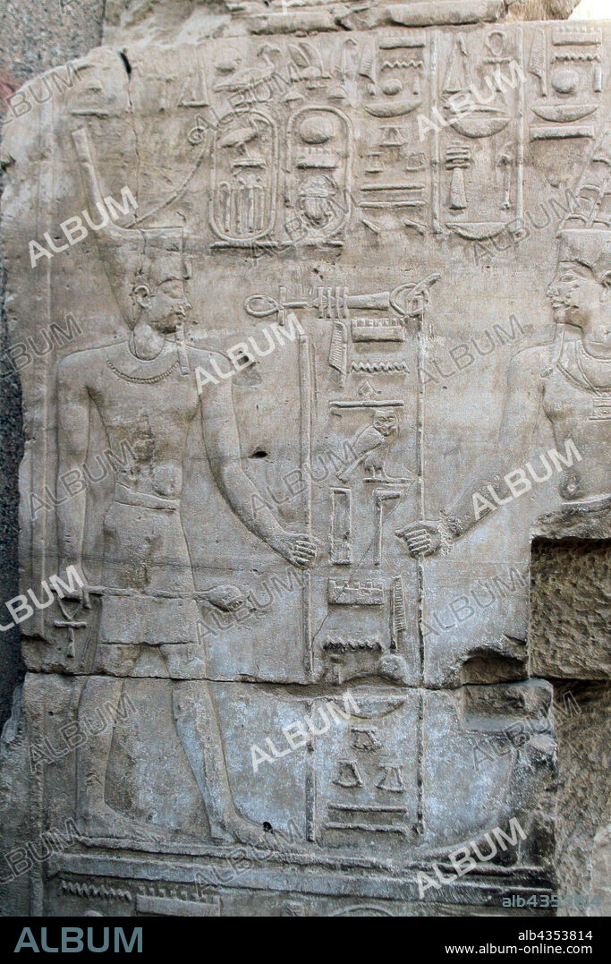 EGIPTO. lUXOR. TEMPLO DE KARNAK. TEMPLO DEDICADO AL DIOS AMON.