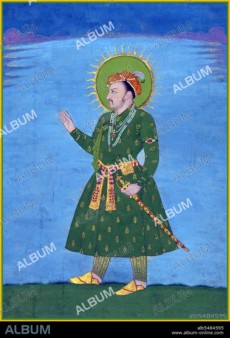 Jahangir (Hindi: ????????? ???? ??????? Urdu: ???? ??????? ????????Persian: ???????? ???? ???????) (full title: Al-Sultan al-'Azam wal Khaqan al-Mukarram, Khushru-i-Giti Panah, Abu'l-Fath Nur-ud-din Muhammad Jahangir Padshah Ghazi [Jannat-Makaani]) (20 September 1569 – 8 November 1627) was the ruler of the Mughal Empire from 1605 until his death in 1627. The name Jahangir is from Persian ???????,meaning 'World Conqueror'. Nur-ud-din or Nur al-Din is an Arabic name which means 'Light of the Faith'. Born as Prince Muhammad Salim, he was the third and eldest surviving son of Mogul Emperor Akbar. Akbar's twin sons, Hasan and Hussain, died in infancy. His mother was the Rajput Princess of Amber, Jodhabai (born Rajkumari Hira Kunwari, eldest daughter of Raja Bihar Mal or Bharmal, Raja of Amber, Rajasthan). Jahangir was a child of many prayers. It is said to be by the blessing of Shaikh Salim Chishti (one of the revered sages of his times) that Akbar's first surviving child, the future Jahangir, was born. The child was named Salim after the dervish and was affectionately addressed by Akbar as Sheikhu Baba. Jahangir was responsible for ending a century long struggle with the state of Mewar. The campaign against the Rajputs was pushed so extensively that the latter were made to submit and that too with a great loss of life and property. Jahangir died on the way back from Kashmir near Sarai Saadabad in 1627. His body was then transferred to Lahore to be buried in Shahdara Bagh, a suburb of Lahore, Punjab. He was succeeded by his third son, Prince Khurram who took the title of Shah Jahan. Jahangir's elegant mausoleum is located in the Shahdara locale of Lahore and is a popular tourist attraction in Lahore.