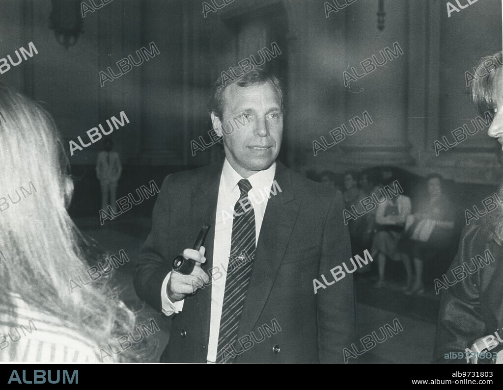 Madrid, 22/06/1983. Richard Dennis Rew, durante el juicio por el asesinato de los marqueses de Urquijo.