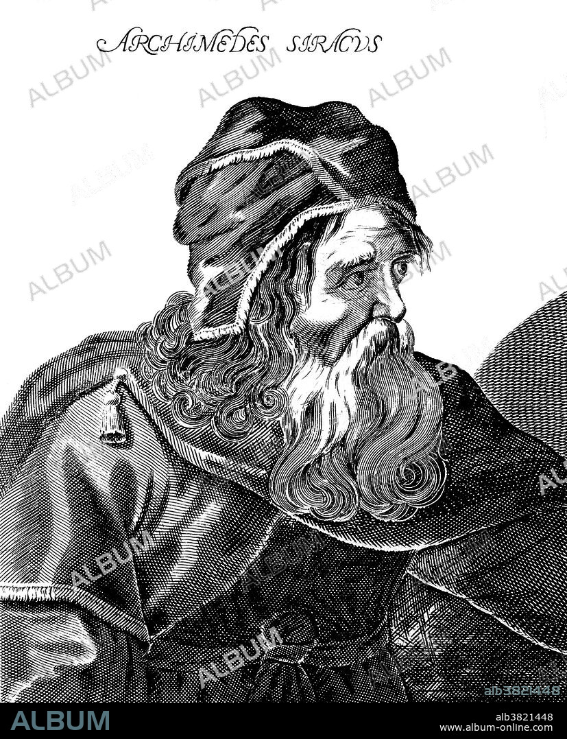 Archimedes of Syracuse (287-212 BC) was a Greek mathematician, physicist, engineer, inventor, and astronomer. Few details of his life are known, but he is regarded as one of the leading scientists in classical antiquity. Among his advances in physics are the foundations of hydrostatics, statics and an explanation of the principle of the lever. He is credited with designing innovative machines, including siege engines and the screw pump that bears his name. Archimedes is considered to be the greatest mathematician of antiquity and one of the greatest of all time. He used the method of exhaustion to calculate the area under the arc of a parabola with the summation of an infinite series, gave an accurate approximation of pi and defined the formulae for the volumes of surfaces of revolution and an ingenious system for expressing very large numbers. Archimedes died during the Siege of Syracuse when he was killed by a Roman soldier despite orders that he should not be harmed.