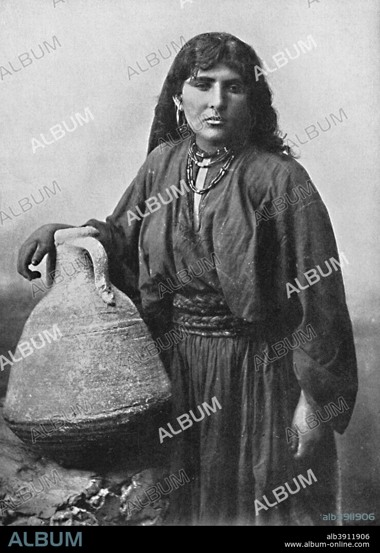 A Bedouin woman, Egypt, 1912. From The Living Races of Mankind, Vol. II. [Hutchinson & Co, London, 1912].