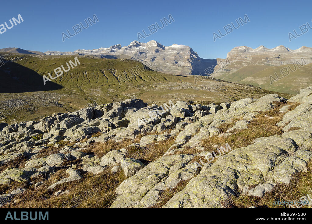 parque nacional de Ordesa y Monte Perdido, comarca del Sobrarbe, Huesca, Aragón, cordillera de los Pirineos, Spain.