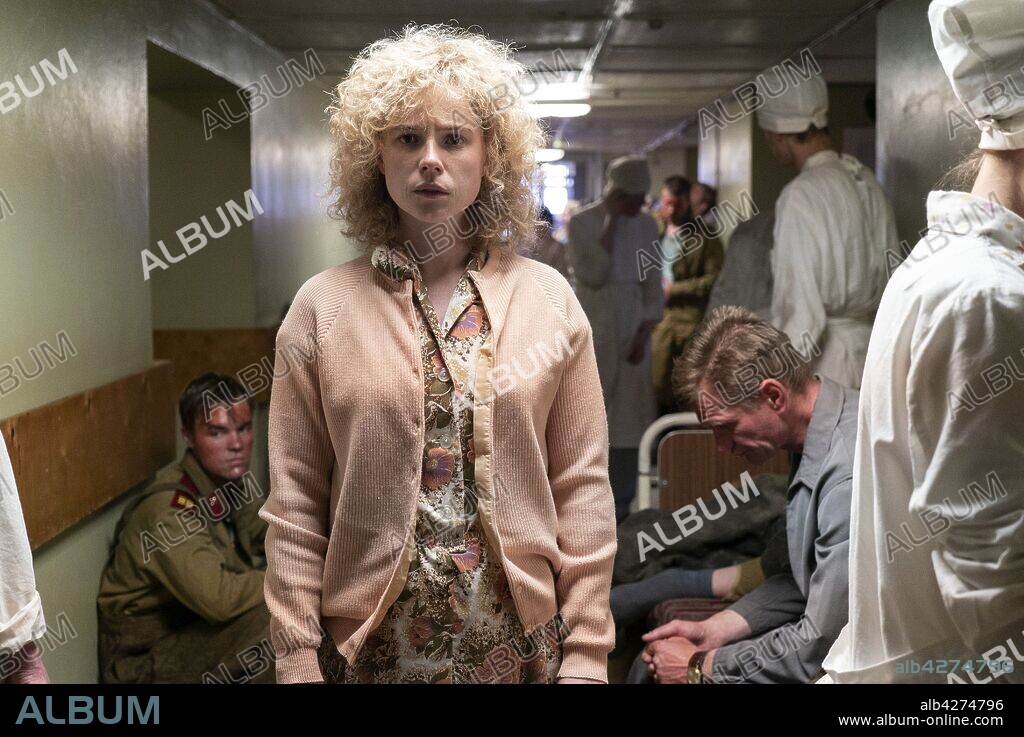 JESSIE BUCKLEY in CHERNOBYL, 2019. Copyright HOME BOX OFFICE (HBO).