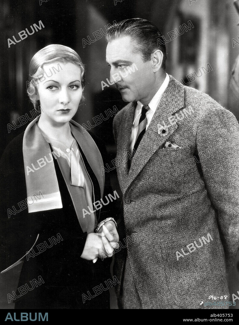 JOHN BARRYMORE and KAREN MORLEY in ARSENE LUPIN, 1932, directed by JACK CONWAY. Copyright M.G.M.