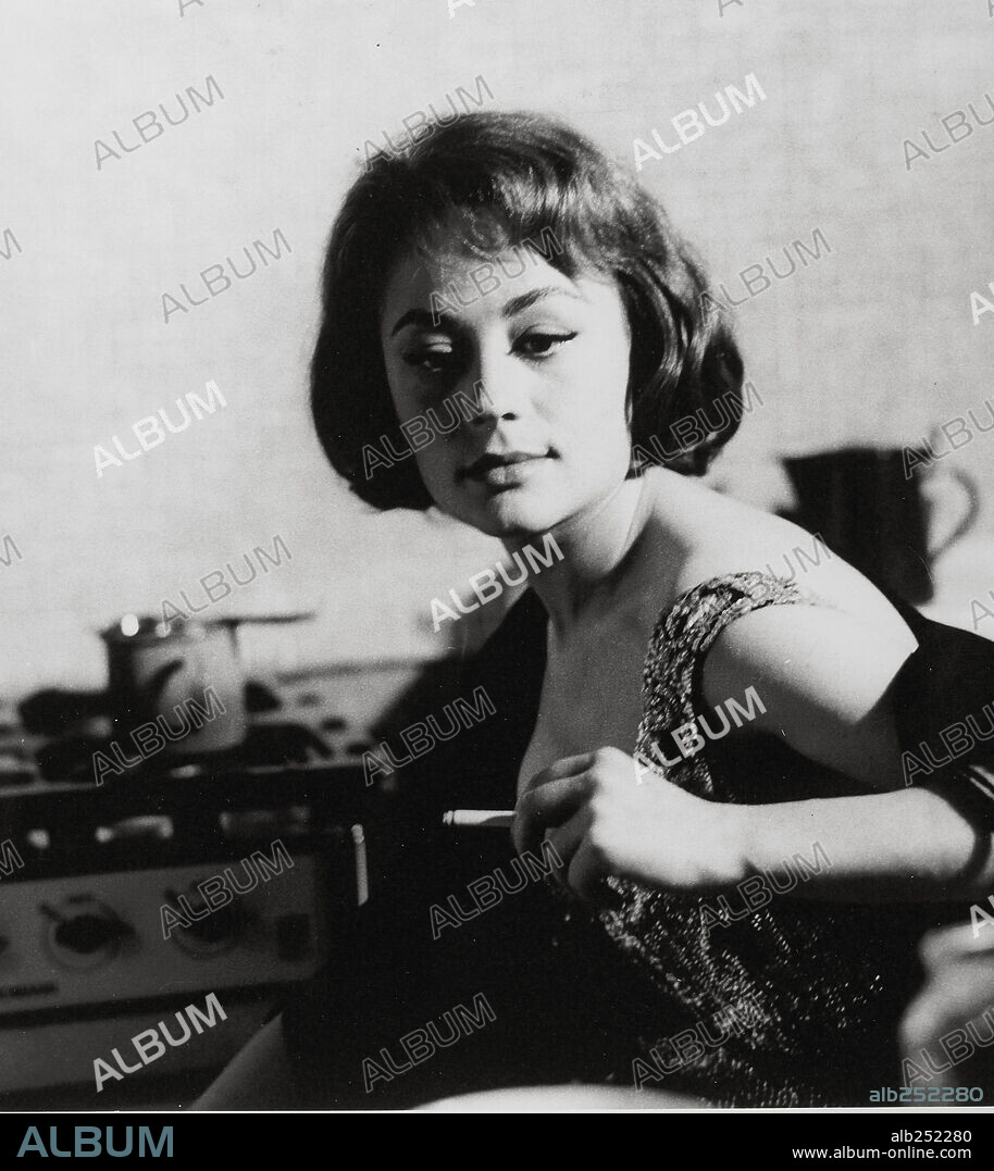 ANNIE GIRARDOT in ROCCO AND HIS BROTHERS, 1960 (ROCCO E I SUOI FRATELLI), directed by LUCHINO VISCONTI. Copyright TITANUS/LES FILMS MARCEAU.