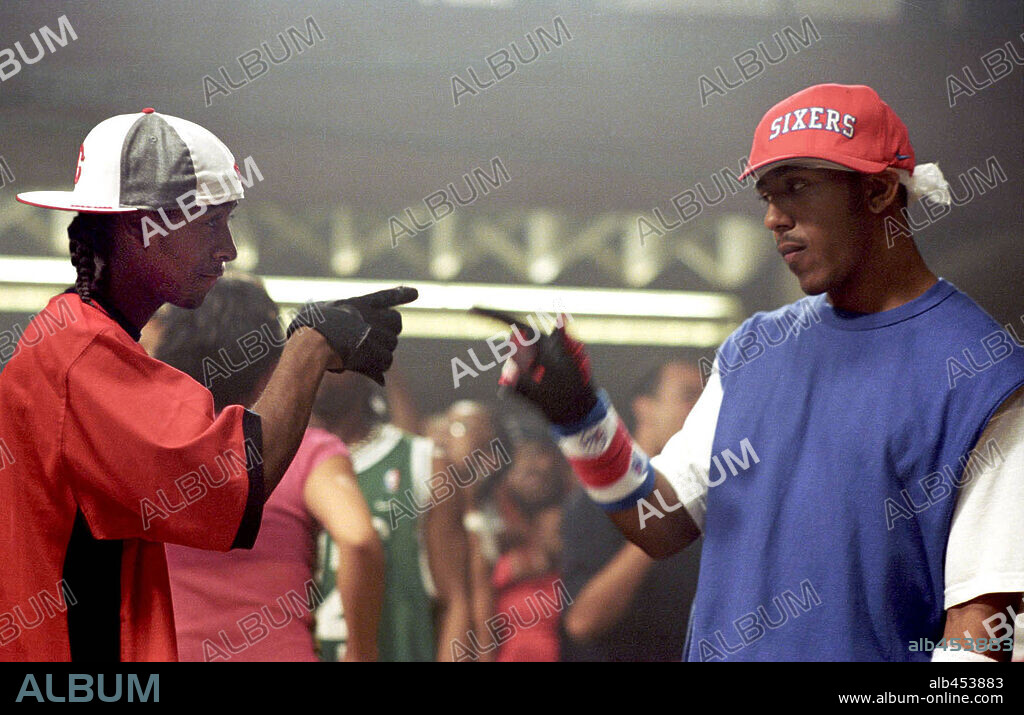 MARQUES HOUSTON et OMARI GRANDBERRY (OMARION) dans YOU GOT SERVED, 2004, réalisé par CHRIS STOKES. Copyright SCREEN GEMS.