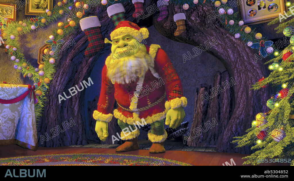 JOYEUX NOËL SHREK!, 2007 (SHREK THE HALLS), réalisé par GARY TROUSDALE. Copyright DREAMWORKS ANIMATION.