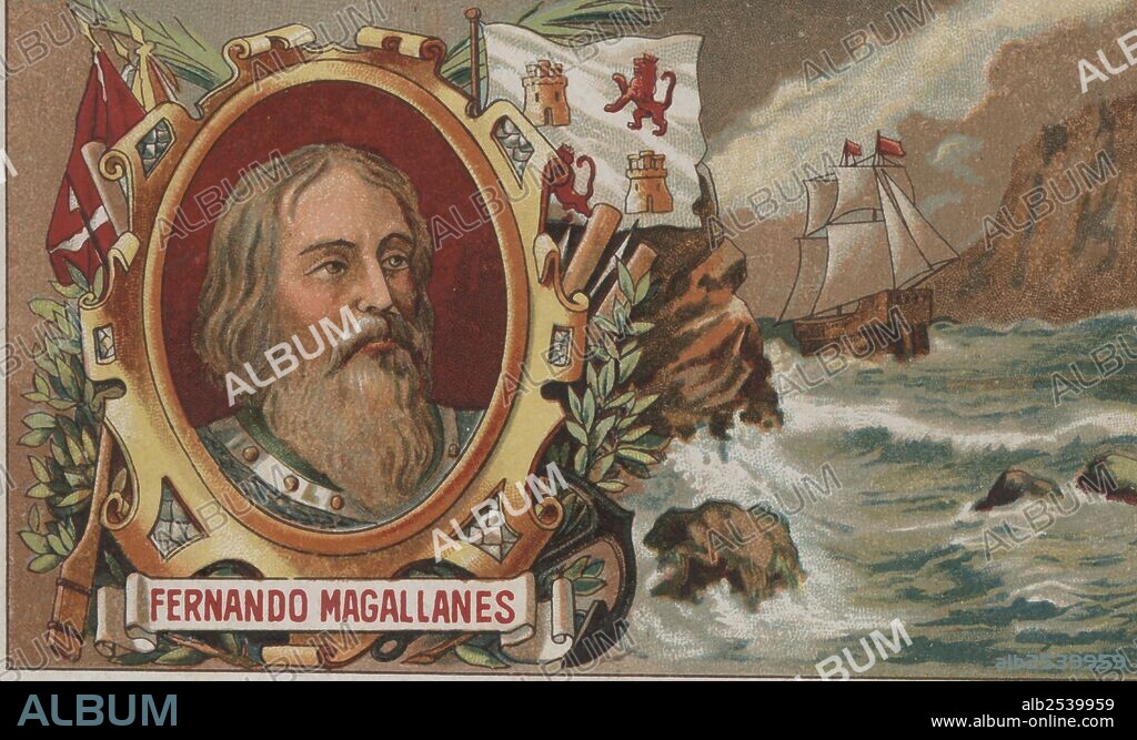 Fernando Magallanes (1480-1521). Navegante y descubridor portugués.