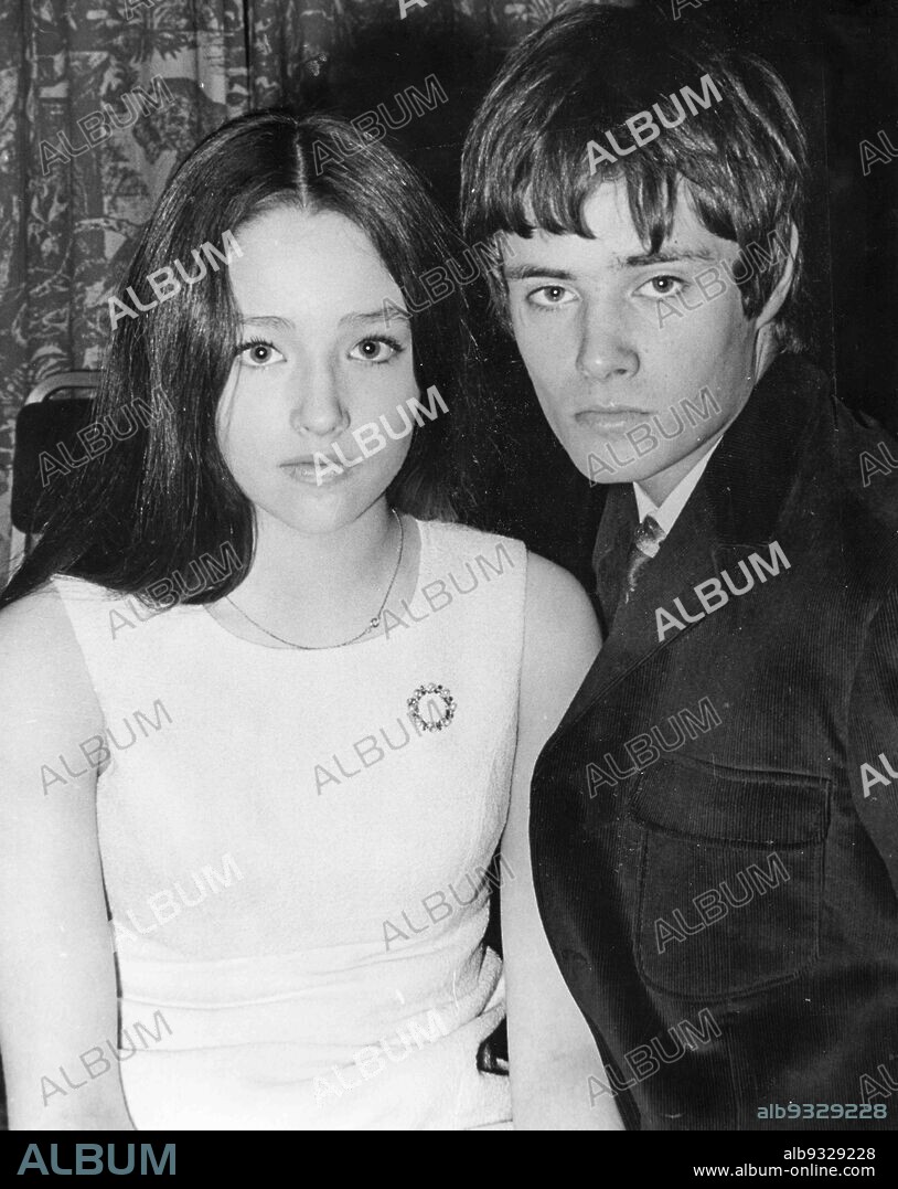 Leonard Whiting and Olivia Hussey, 1967.