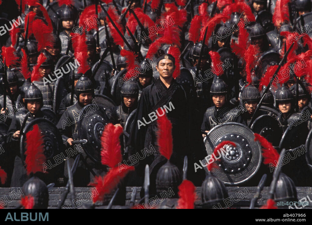 JET LI in HERO, 2002 (YING XIONG), directed by YIMOU ZHANG. Copyright MIRAMAX FILMS.