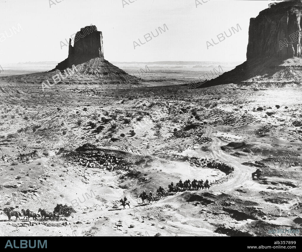 LA DILIGENCIA, 1939 (STAGECOACH), dirigida por JOHN FORD. Copyright UNITED ARTISTS.