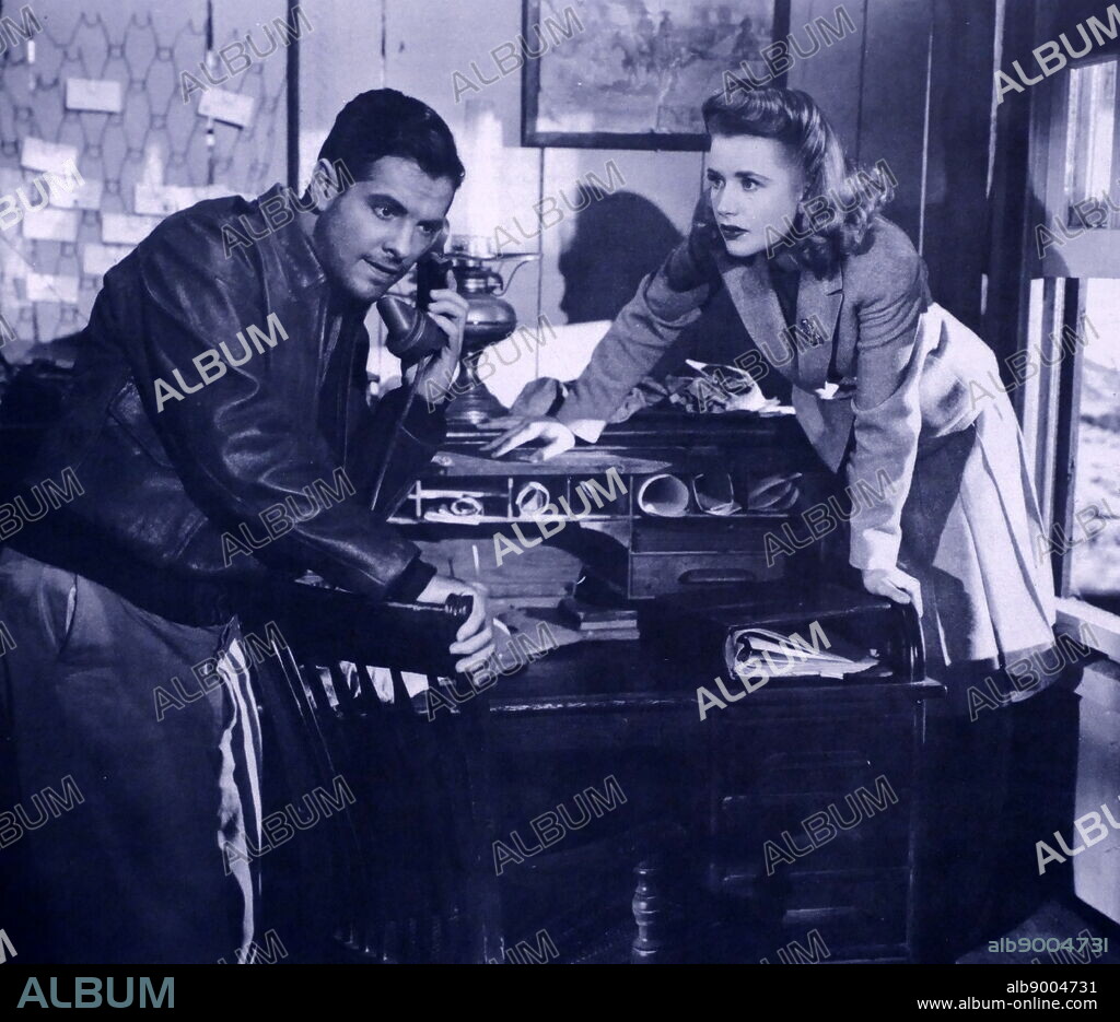 Saboteur is a 1942 American film noir spy thriller film directed by Alfred Hitchcock with a screenplay written by Peter Viertel, Joan Harrison and Dorothy Parker. The film stars Priscilla Lane, and Robert Cummings.