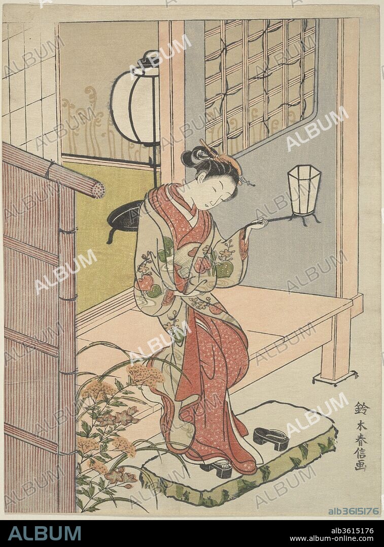 Print. Artist: Suzuki Harunobu (Japanese, 1725-1770). Culture: Japan. Dimensions: 10 3/4 x 7 7/8 in. (27.3 x 20 cm). Date: ca. 1762.