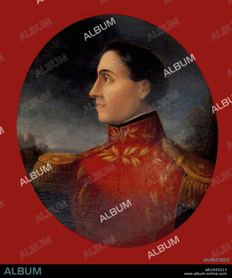 Jose Francisco de San Martin Matorras, 1778 - 1850, Argentine general. A key leader of the movement for independence in South America from Spanish rule.