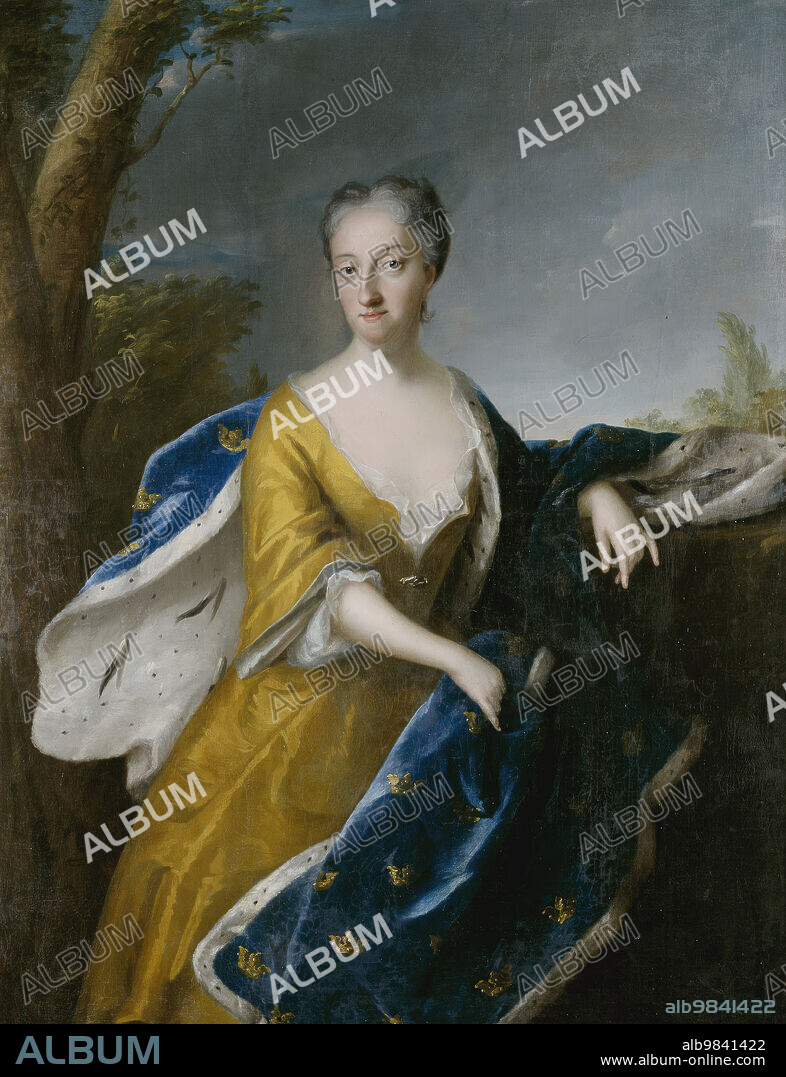GEORG DESMARéES. Ulrika Eleonora, Queen of Sweden (1688-1741), 18th century.