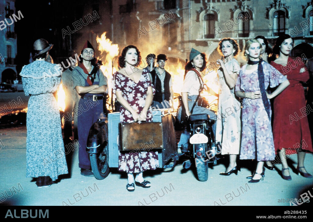 LOLES LEON en LIBERTARIAS, 1996, dirigida por VICENTE ARANDA. Copyright SOGETEL/LOLAFILMS.