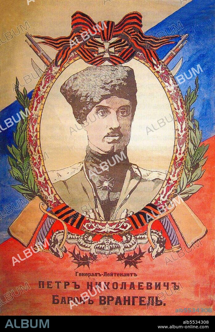 Baron Pyotr Nikolayevich Wrangel or Vrangel (Russian: ????? ???? ??????´???? ???´?????, Baron Pyotr Nikolayevich Vrangel; German: Freiherr Peter von Wrangel; August 27 1878 – April 25, 1928) was an officer in the Imperial Russian army and later commanding general of the anti-Bolshevik White Army in Southern Russia in the later stages of the Russian Civil War.