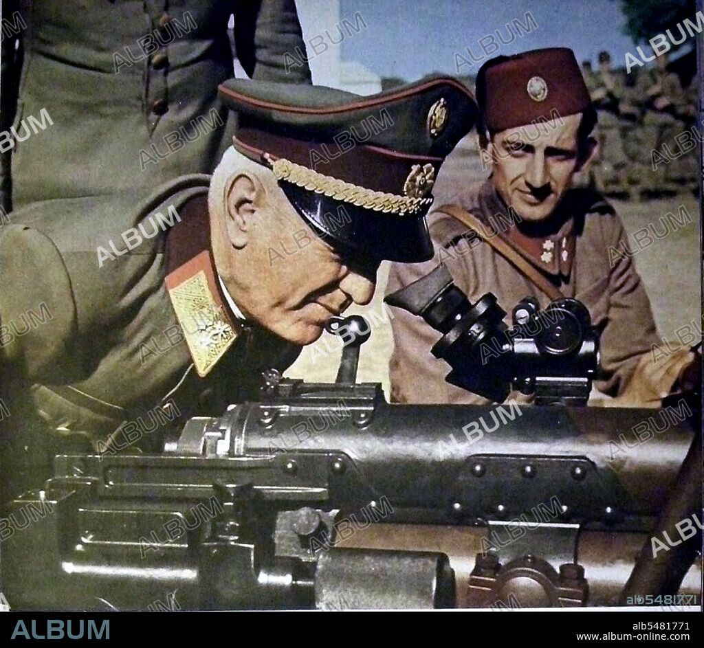 General Slavko Stancer (Stanzer) ca. 1942.