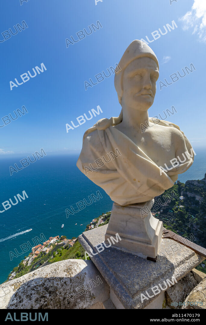 Villa Cimbrone, Ravello, Costiera Amalfitana, UNESCO World Heritage Site, Campania, Italy, Europe.