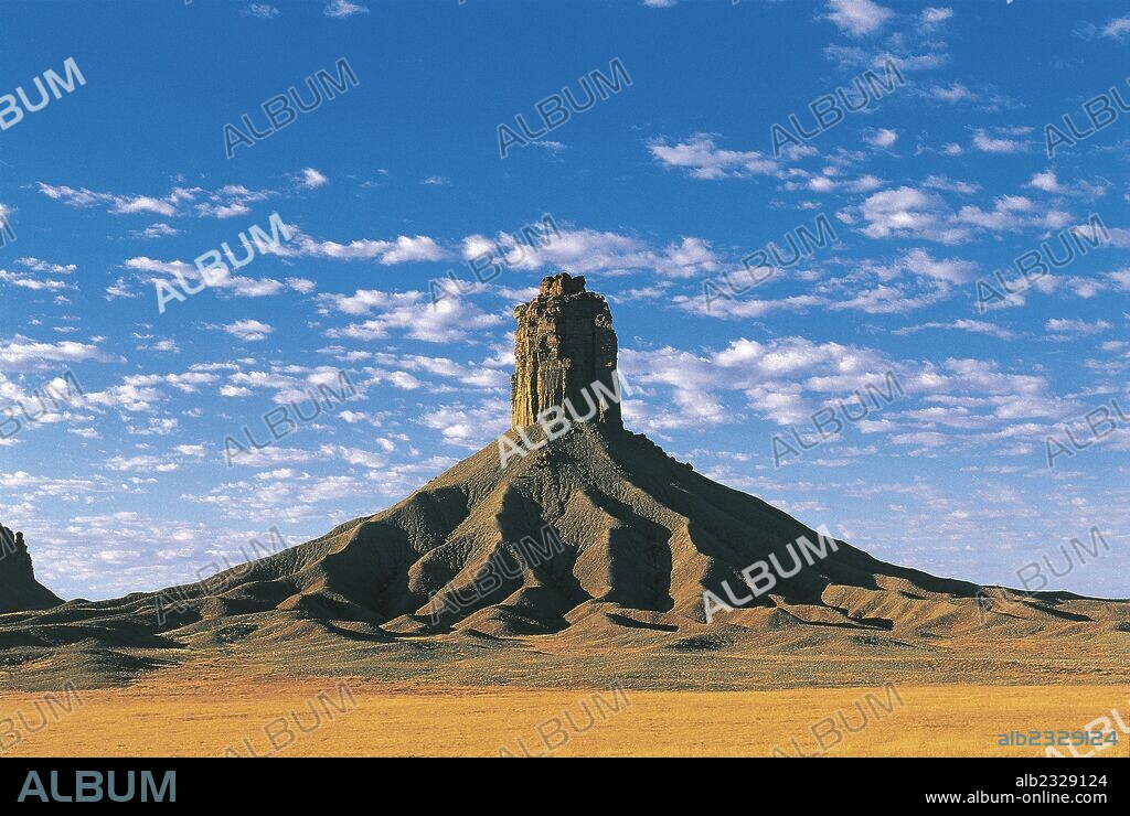 United States of America - State of Colorado. Ute Mountain Tribal Park. Monolith.