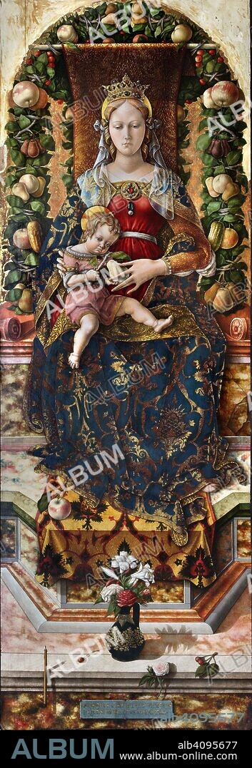 CARLO CRIVELLI. Madonna della Candeletta.