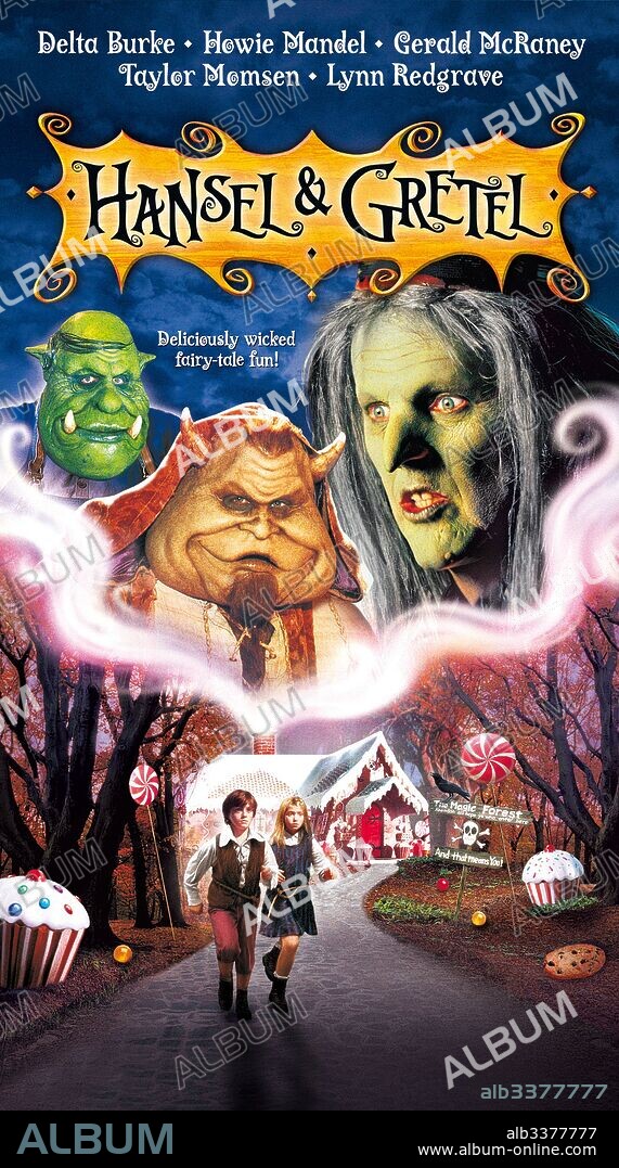 Affiche de HANSEL & GRETEL, 2002, réalisé par GARY J. TUNNICLIFFE. Copyright TAG ENTERTAINMENT.