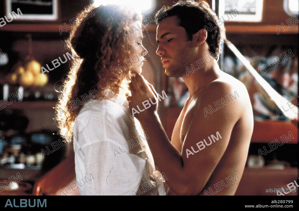 BILLY ZANE y NICOLE KIDMAN en CALMA TOTAL, 1989 (DEAD CALM), dirigida por PHILLIP NOYCE. Copyright WARNER BROTHERS.