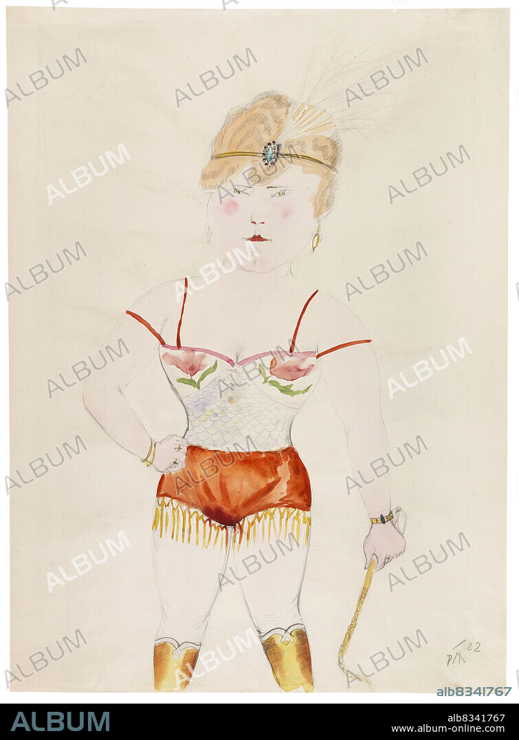 OTTO DIX. Dompteuse.