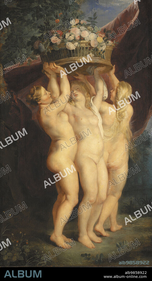 WORKSHOP OF PETER PAUL RUBENS. The Three Graces, c1620-1625.