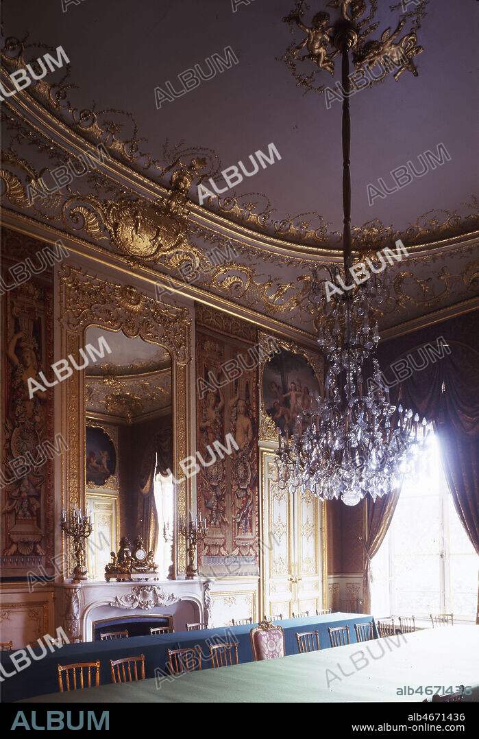 Salon des jeux de l'Hotel de Lassay a l'Assemblee nationale. Credit: Photo Migny/KHARBINE-TAPABOR.