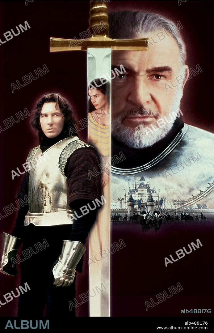 Plakat zu FIRST KNIGHT, 1995, unter der Regie von JERRY ZUCKER. Copyright COLUMBIA TRI STAR.